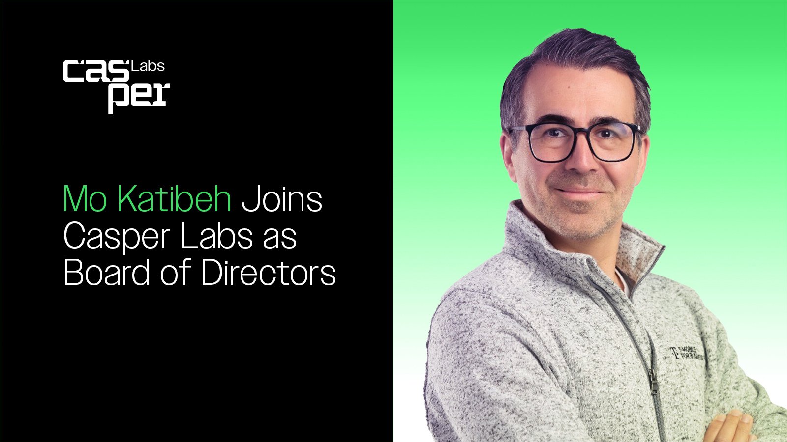 Mo Katibeh Joins Casper Labs Board of Directors